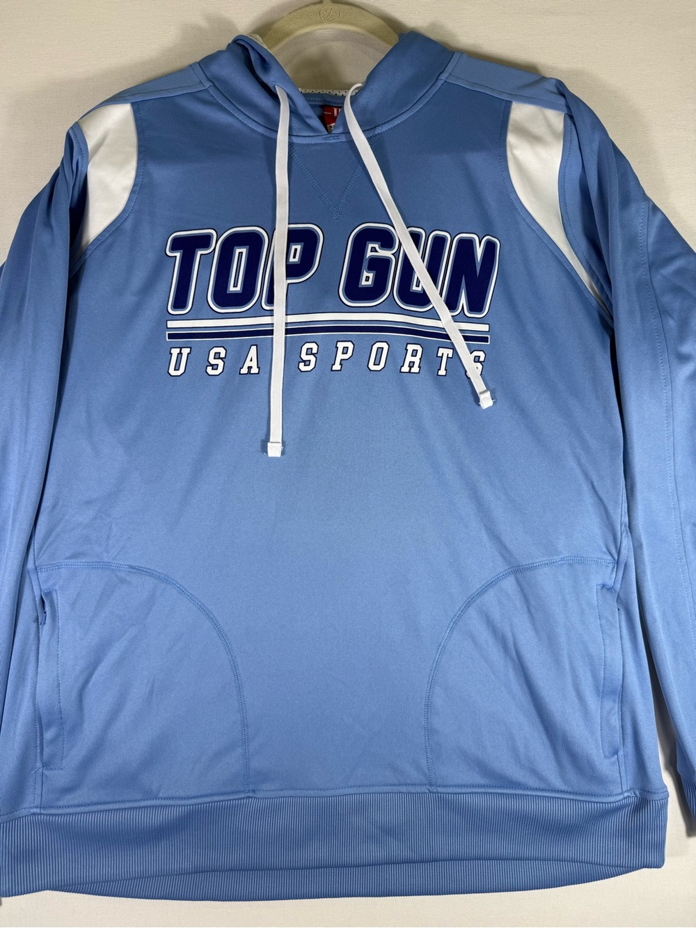 TEAM 365 Light Blue Athletic Hoodie